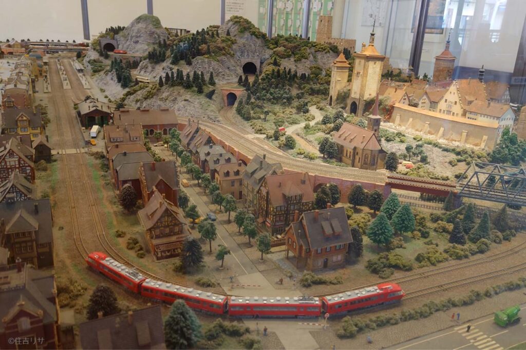 ドイツの鉄道模型の写真